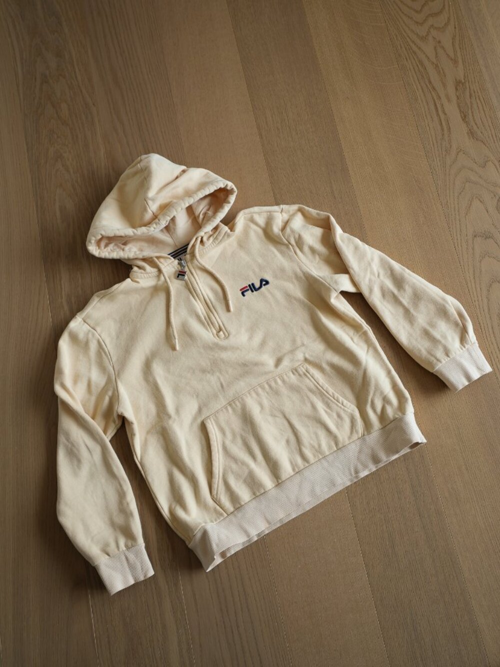 Yellowish Vintage Fila Hoodie